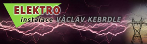 Václav Kebrdle - elektroinstalační práce a elektrorevize Rokycany 