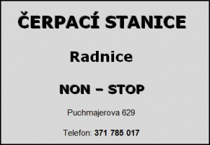 Čerpací stanice Radnice - Plzeňsko