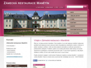 Zámecká restaurace Manětín