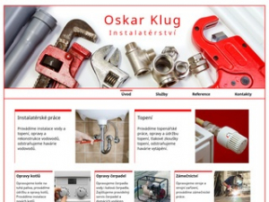 Oskar Klug - instalatérství, zámečnictví, elektrikářské práce Nýrsko