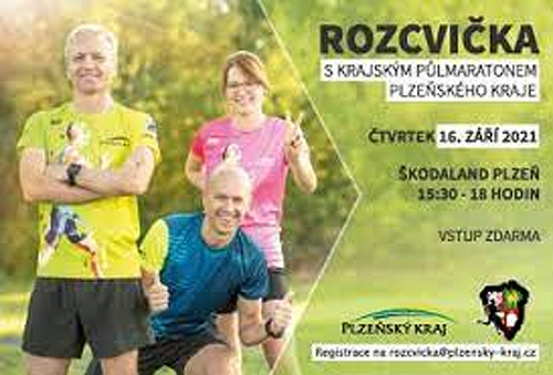 Krajský půlmaraton Plzeňského kraje zve na Rozcvičku s Tempomakers
