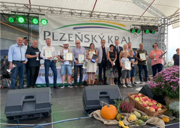 V Nebílovech se konaly Slavnosti jablek, součástí bylo i vyhlášení vítězů regionálních potravin Plzeňského kraje 