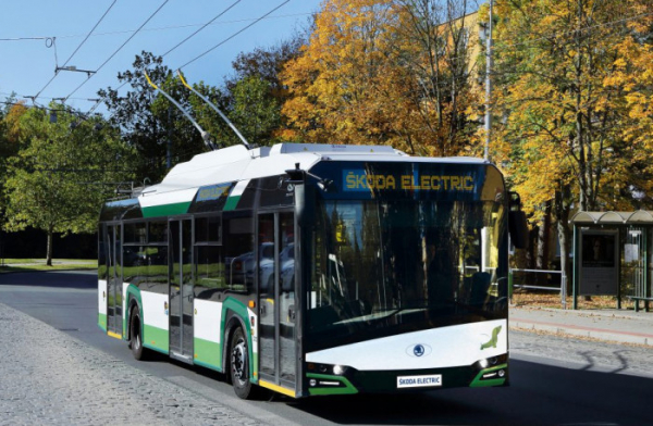 Město Plzeň posílí o nové bateriové trolejbusy ze Škody Transportation