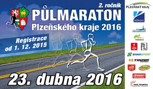 Registrace na Půlmaraton Plzeňského kraje již běží